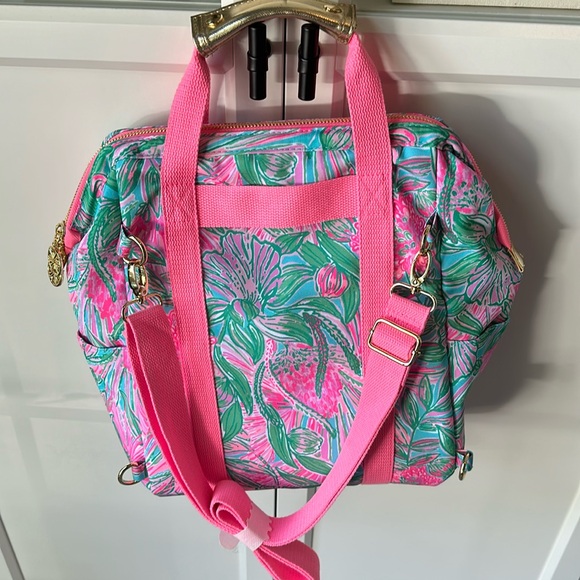 NWT Lilly Pulitzer Backpack Cooler ‘Coming In Hot’ - Picture 4 of 12